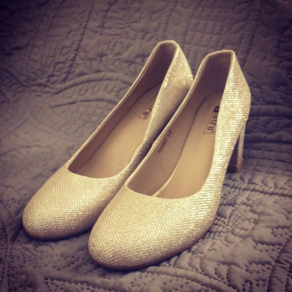 IDIFU Women's Sherry Dress Block Heels Size 8.5